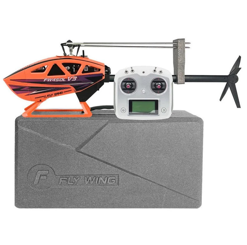 FlyWing FW450 V3 Helicopter w/ H1-GPS Flight Controller RTF -  - Fly Wing