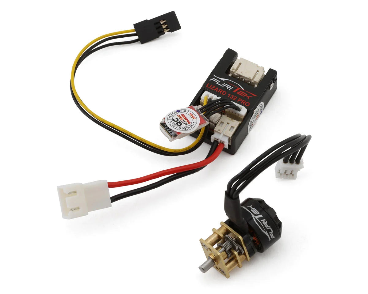 Furitek 1/32 Orlandoo Hunter Stinger 132 Brushless System w/ Lizard 132 30A/50A ESC & ANT Outrunner Transmission/Motor -  - AMain Distributing