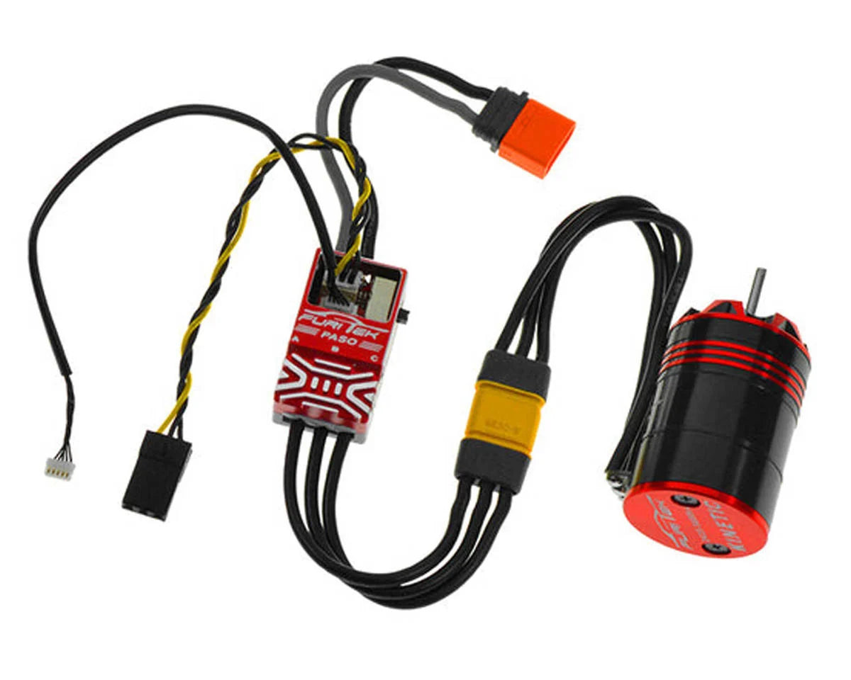 Furitek LOSI® 1/18 Mini LMT PREDATOR Sensored Brushless Power System - stpatty - AMain Distributing