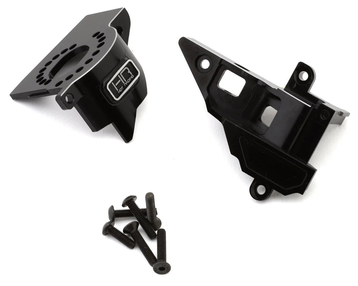 Hot Racing Adjustable Aluminum Modular Motor Mount for Traxxas® Mini Maxx® (Black) -  - AMain Distributing