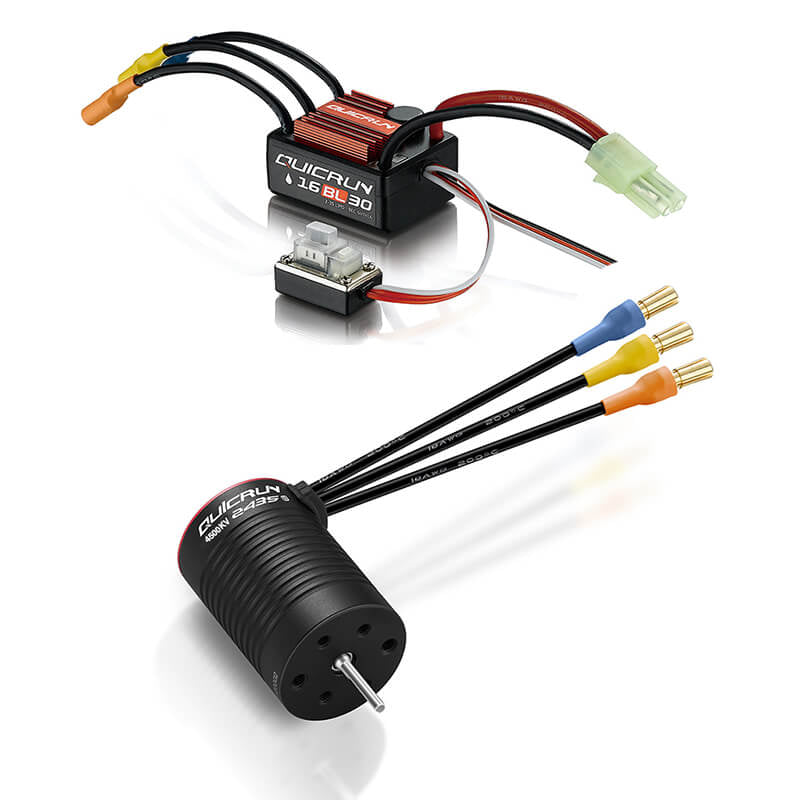 Hobbywing QUICRUN COMBO QR16BL30 & 2435SL 4500KV G3 -  - HobbyWing North America