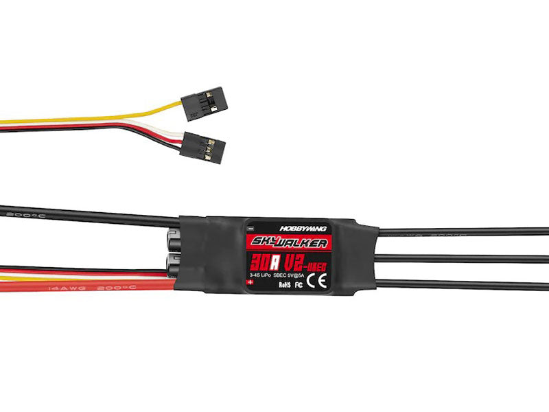 Hobbywing Skywalker V2 Brushless ESC -  - HobbyWing North America