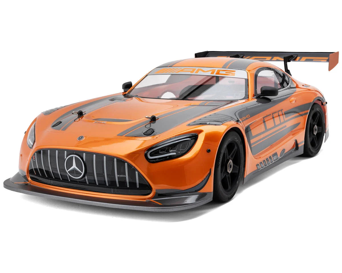 Kyosho Inferno GT2 VE Race Spec 2020 Mercedes AMG 1/8 Ready Set Electric On-Road Car (Orange) w/KT-331P 2.4GHz Radio -  - Kyosho
