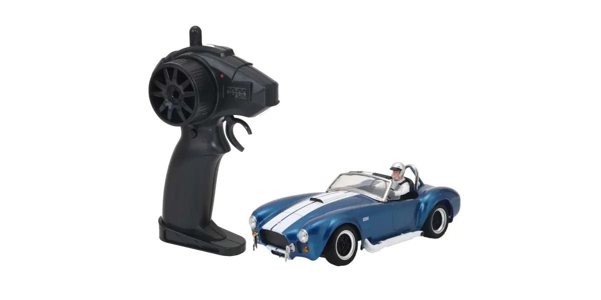 Kyosho First Mini-Z RWD ReadySet w/Shelby Cobra 427 Body (Blue) w/2.4GHz Radio -  - RC Visions