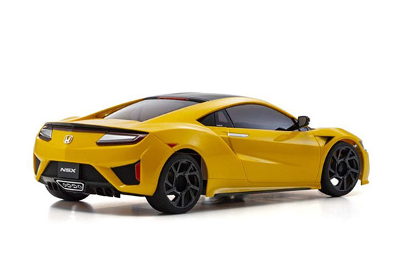 Kyosho RC Car MR-03 Mini-Z RWD ReadySet w/NSX 130R (Yellow Pearl) w/2.4GHz Radio - RC Car - HRP Distributing, Inc.