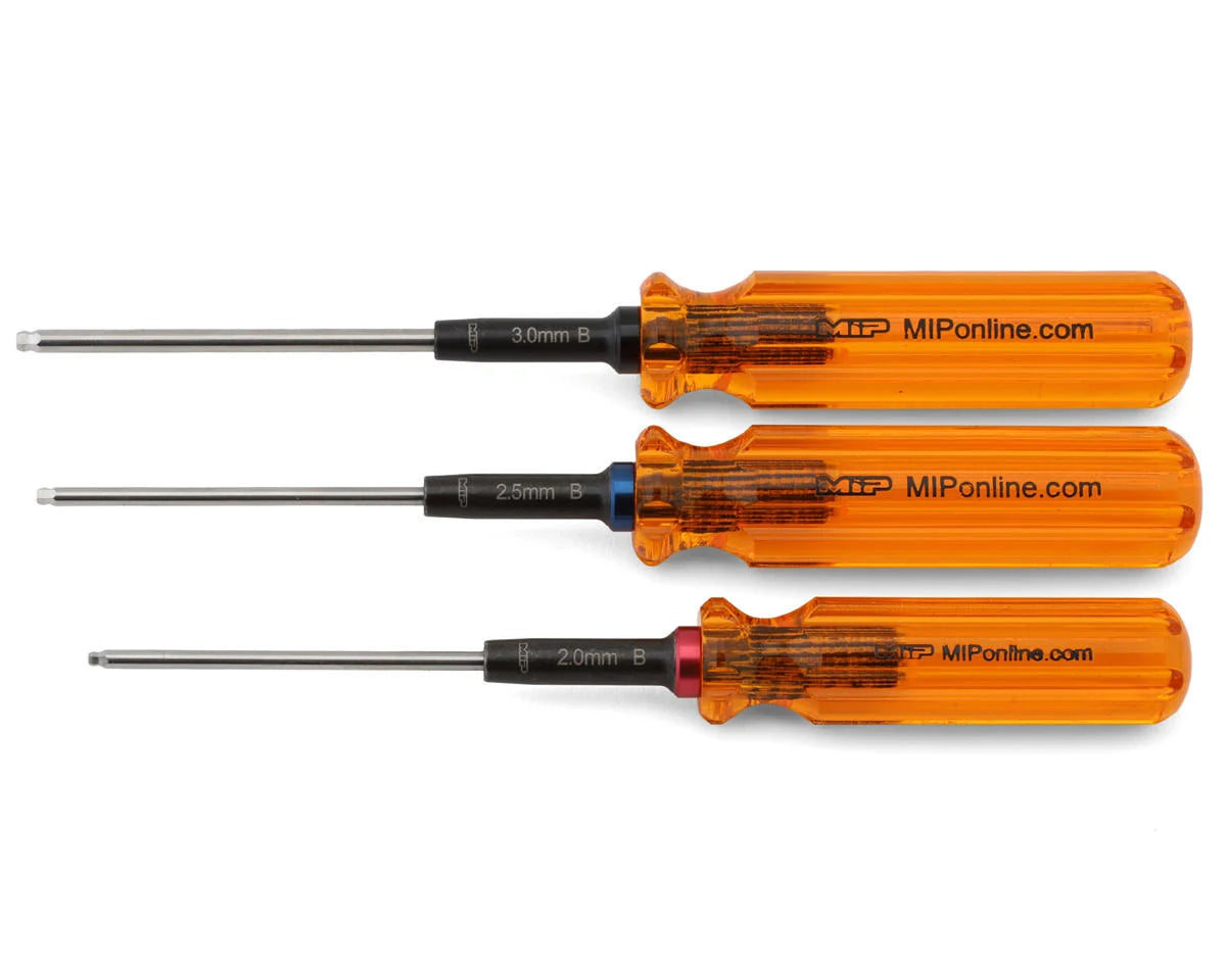MIP Gen 2 Metric Ball End Hex Driver Wrench Set (2.0, 2.5 & 3.0mm) -  - Horizon Hobbies, Inc.