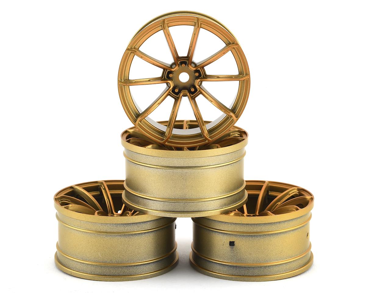 MST Gold GTR wheel (+9) (4) (9mm Offset) w/12mm Hex -  - AMain Distributing