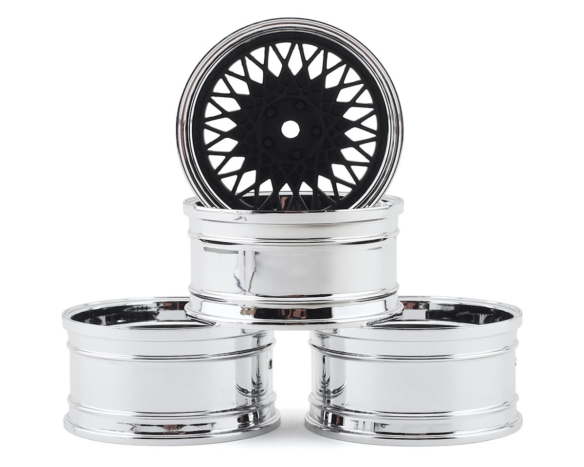 MST 501 Wheel Set (Flat Black) (4) (Offset Changeable) w/12mm Hex -  - AMain Distributing