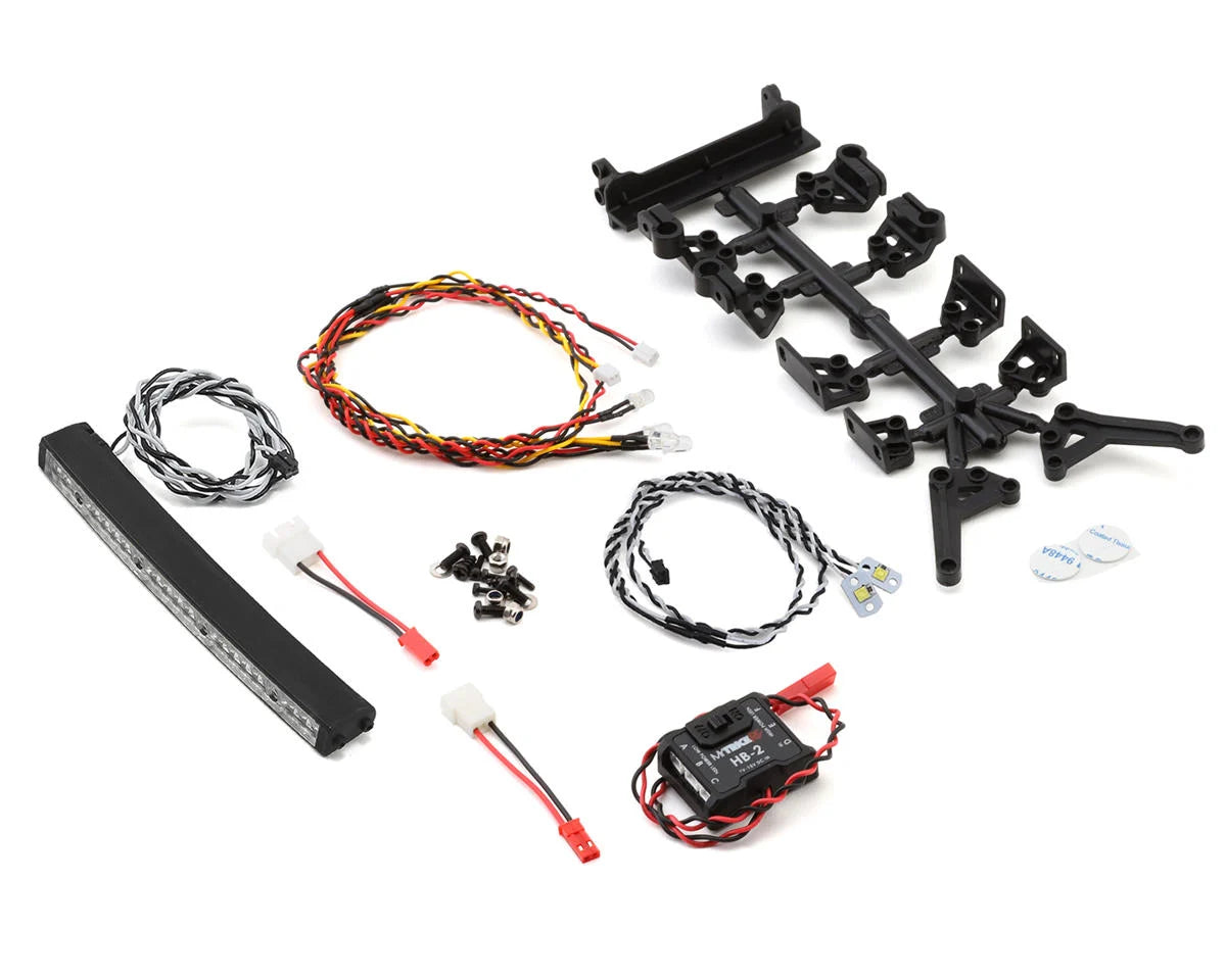 MyTrickRC Axial SCX10 III Jeep Wrangler LED Light Kit w/HB2 Light Controller -  - AMain Distributing