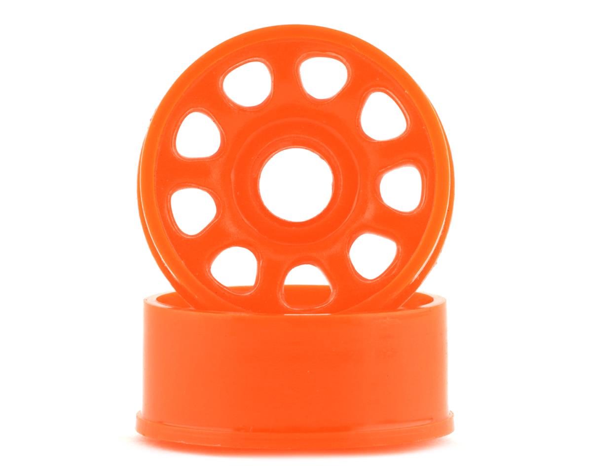 NEXX Racing Mini-Z 2WD 9 Spoke Front Rim (2) (Neon Orange) -  - AMain Distributing