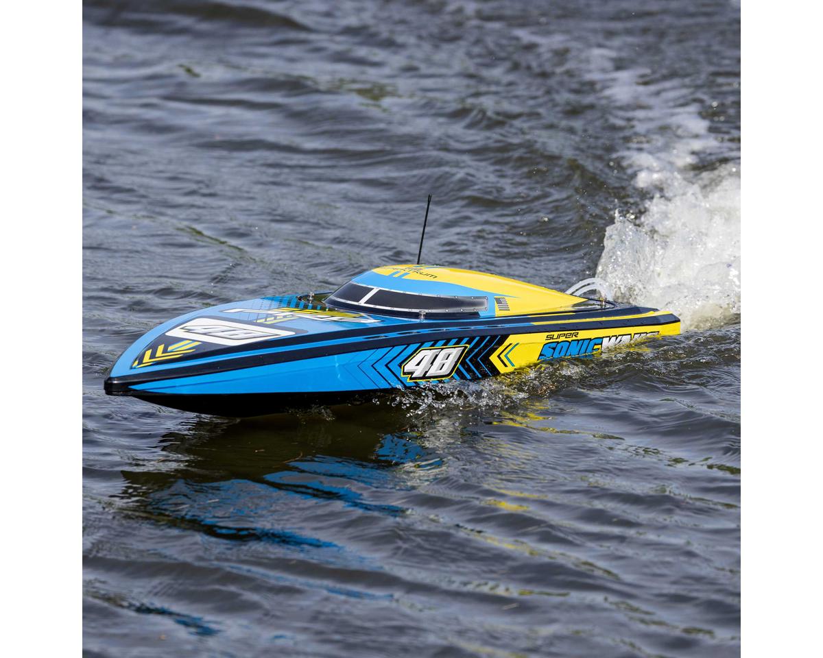 Pro Boat Super Sonicwake 48" 8S Brushless Deep-V RTR Self-Righting Boat w/DX3 2.4GHz Radio -  - Horizon Hobbies, Inc.