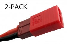 Common Sense RC Red Adapter for Deans-type batteries to popular RC vehicles(2) - stpatty - Common Sense RC