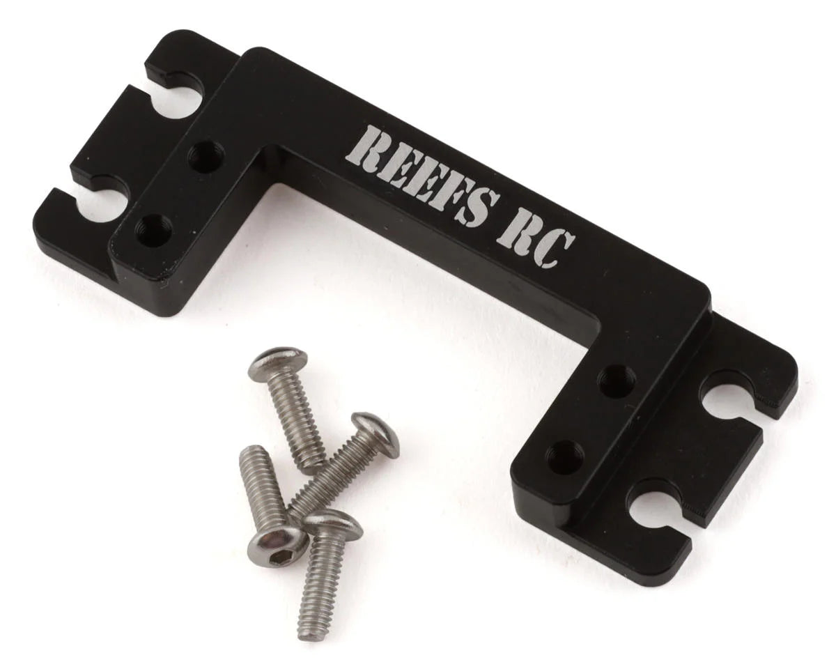 Reefs RC RAW100 CNC-Machined Aluminum Servo Mount (Mini to Standard) -  - AMain Distributing