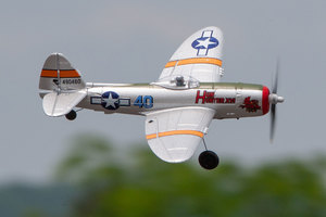 RAGE RC P-47 Thunderbolt Micro RTF Airplane with PASS (Pilot Assist Stability Software) -  - HRP Distributing, Inc.