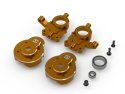 HPI Racing Aluminum Portal Steering Spindle Set (Orange), for Venture18 -  - HRP Distributing, Inc.