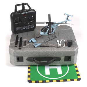 Rage RC Hero-Copter Military 4-Blade RTF Heli -  - HRP Distributing, Inc.