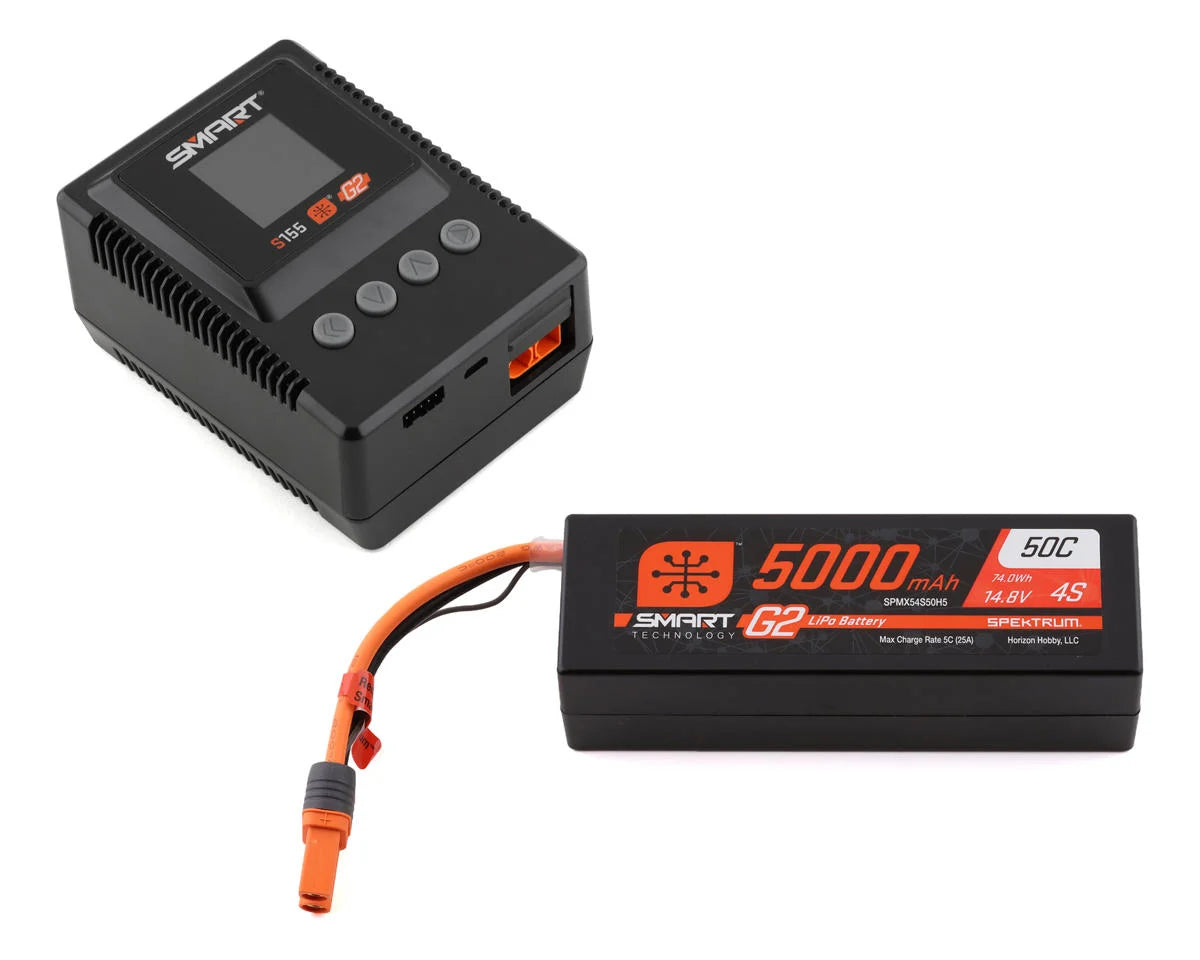Spektrum RC Smart G2 PowerStage 4S Bundle w/4S Smart LiPo Battery (5000mAh) -  - Horizon Hobbies, Inc.