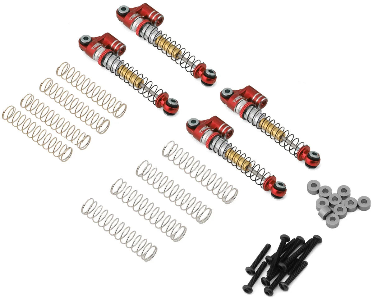 Treal Hobby FCX24 Threaded Double Barrel Aluminum Shocks (43mm)(4) -  - AMain Distributing