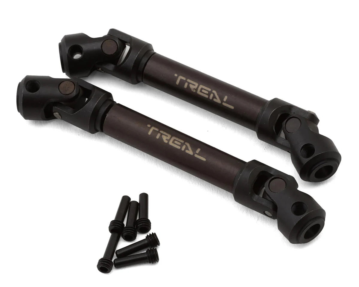 Treal Hobby Axial SCX10 Pro Hardened Steel Driveshafts (2) -  - AMain Distributing
