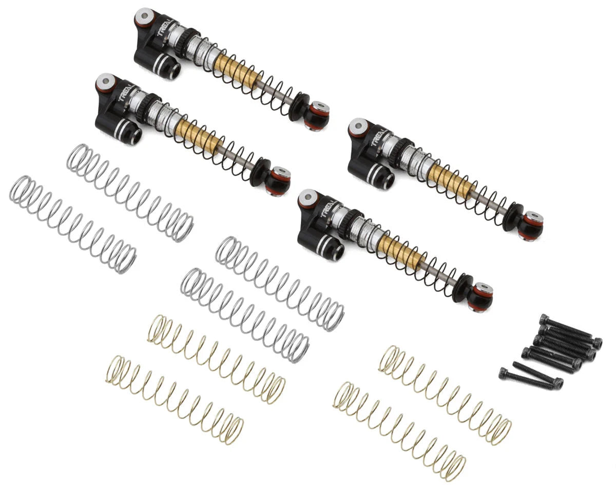 Treal Hobby Axial SCX24 Aluminum Long Travel Threaded Shocks (4) (43mm) -  - AMain Distributing