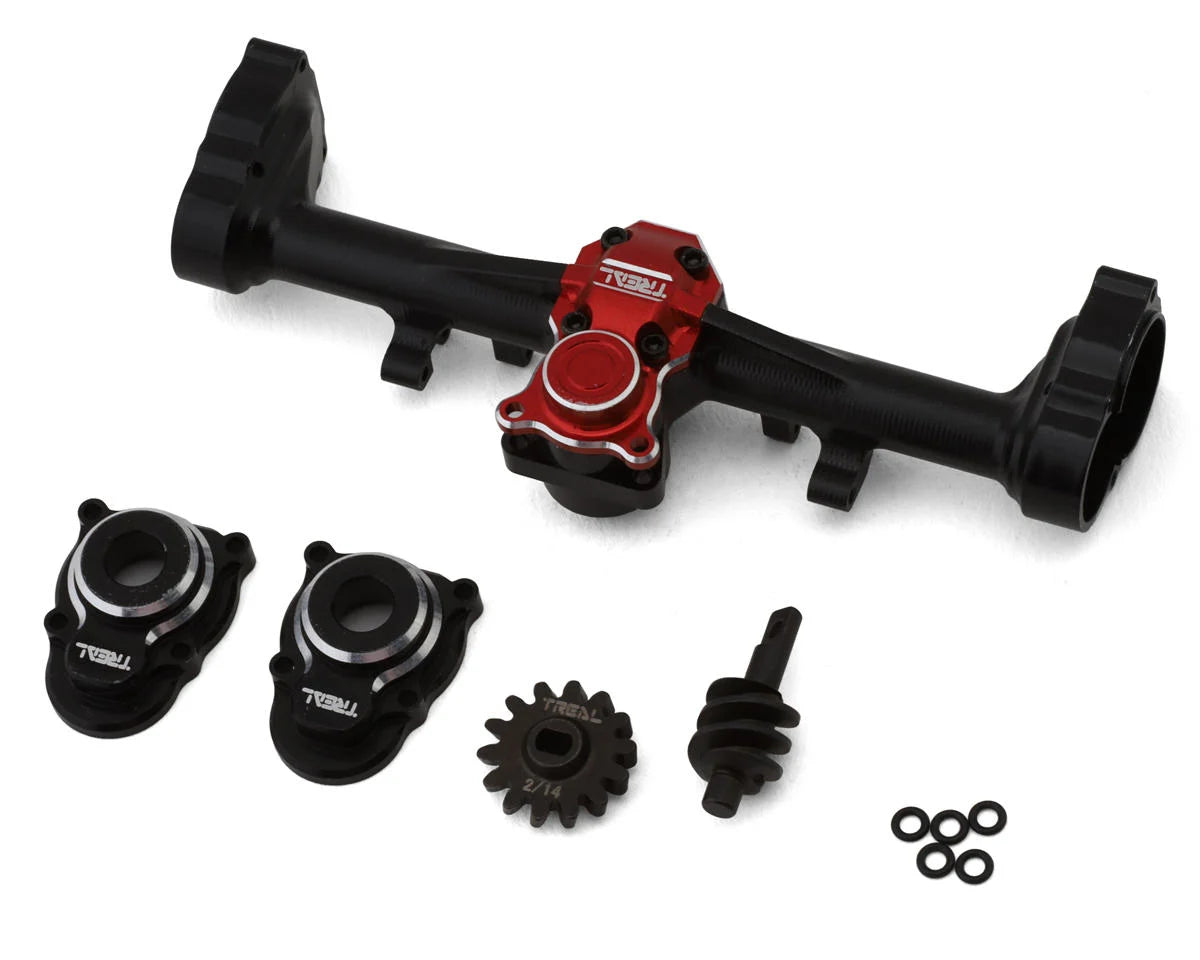 Treal Hobby Axial SCX24 Aluminum Rear Portal Axle Upgrade Kit -  - AMain Distributing