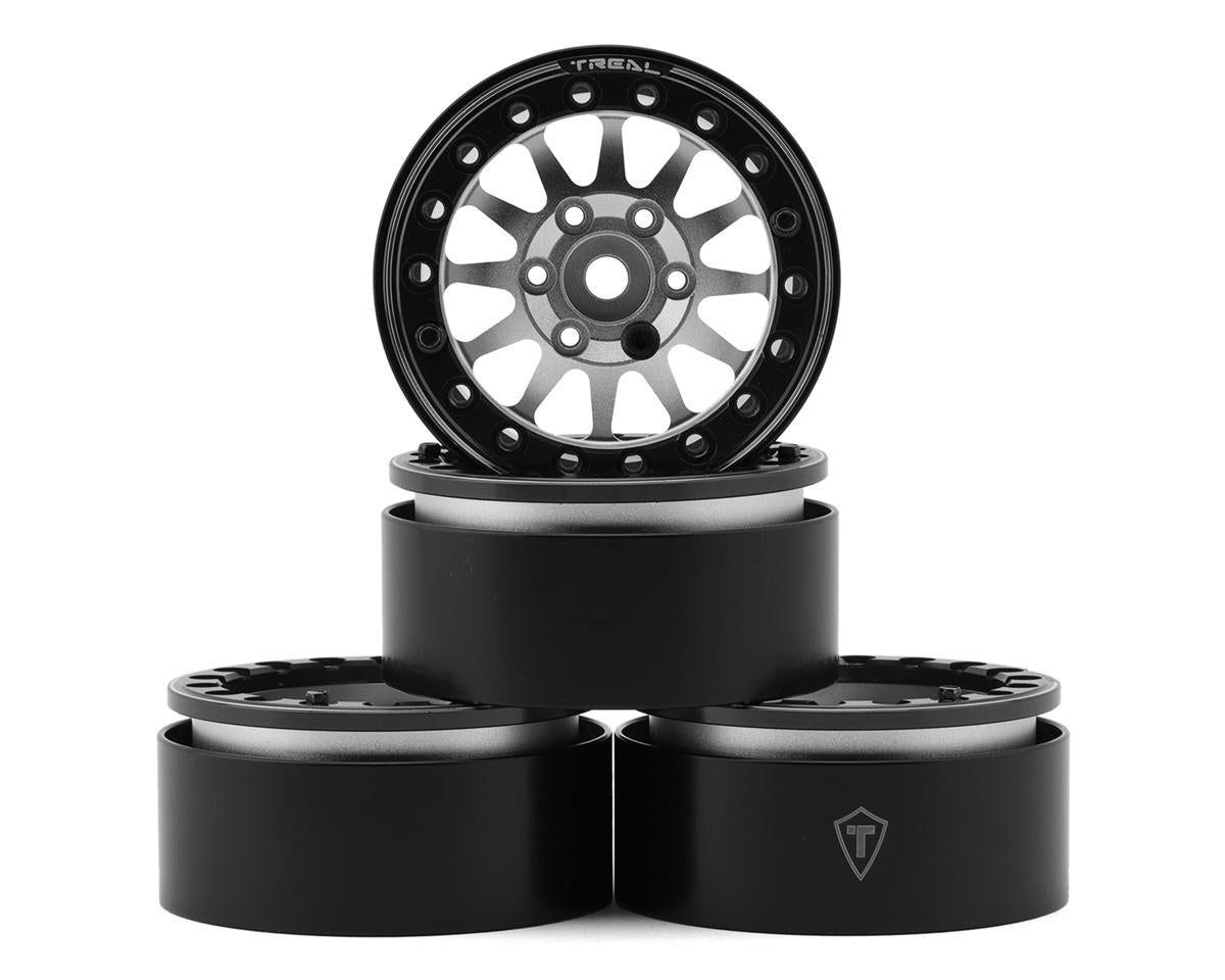 Treal Hobby Type D 1.9" 12-Spoke Beadlock Wheels -  - AMain Distributing