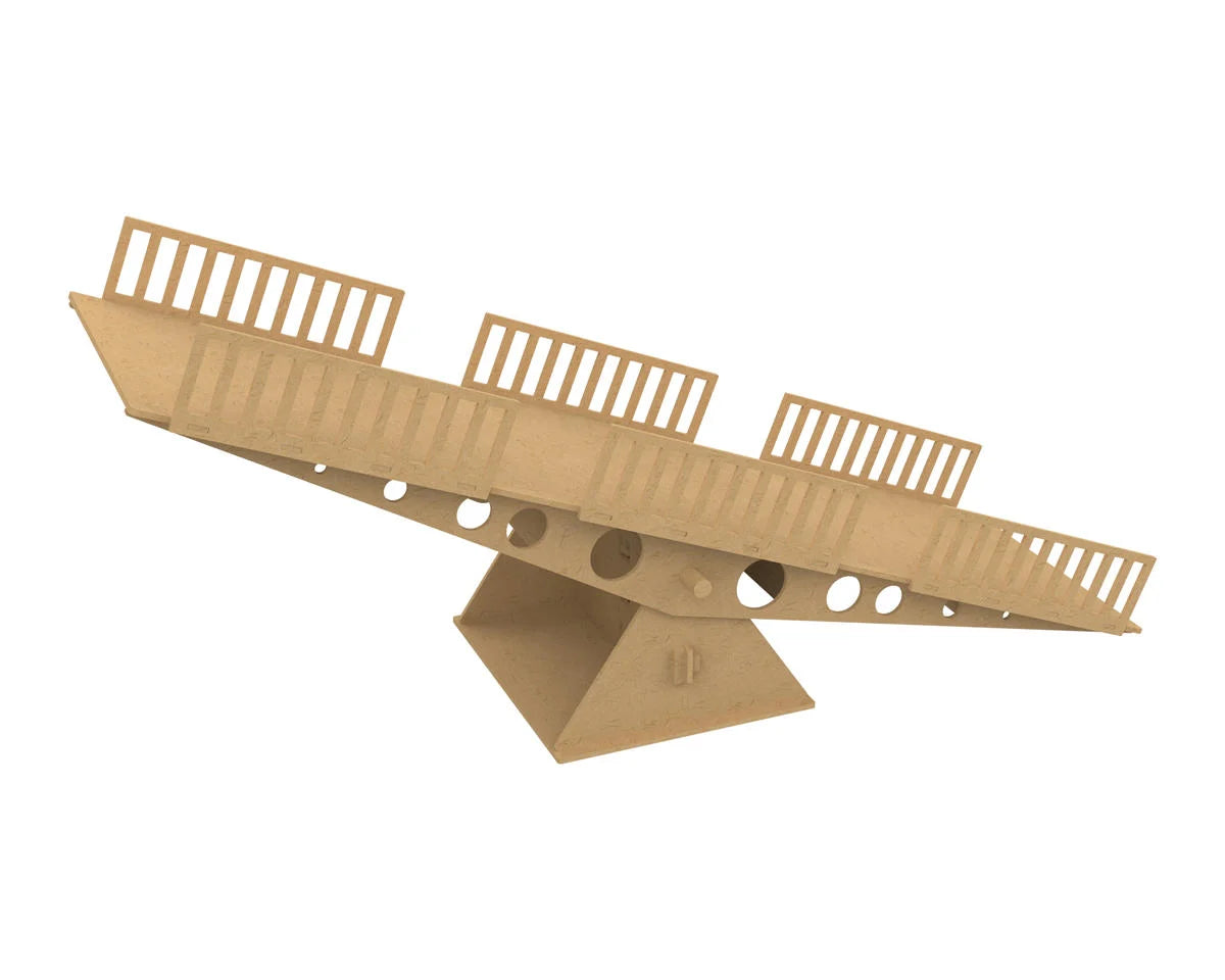 UDI RC 1/24 & 1/18 Wooden Micro Crawler Course Set