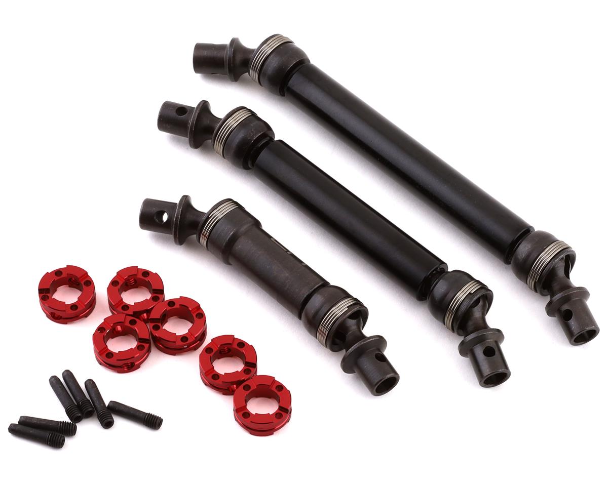 Yeah Racing TRX-6 HD Metal 6x6 Front & Rear Centershaft Set -  - AMain Distributing
