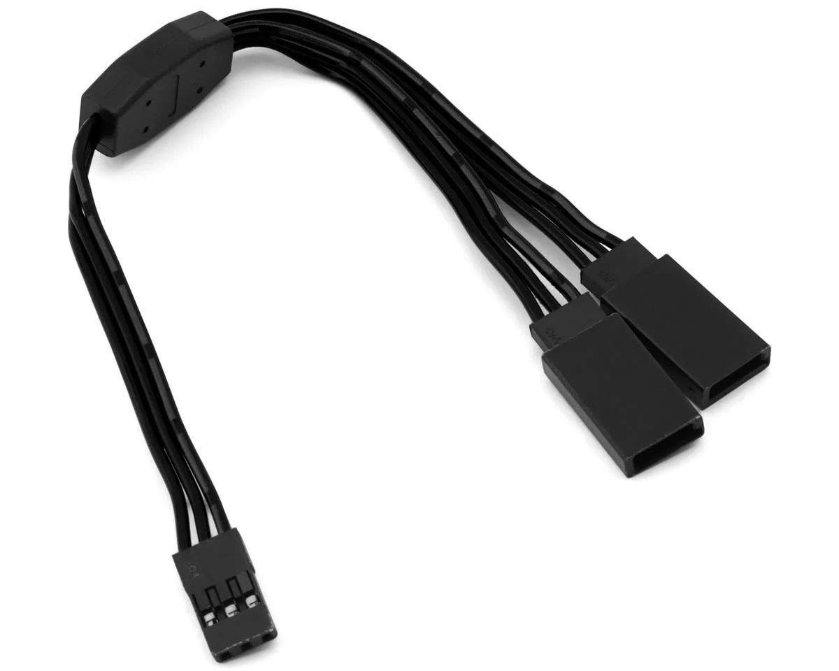 Yeah Racing 60-Core Y-Harness High Current Servo Extension Lead  (JR/Futaba Plug) (150mm) -  - AMain Distributing