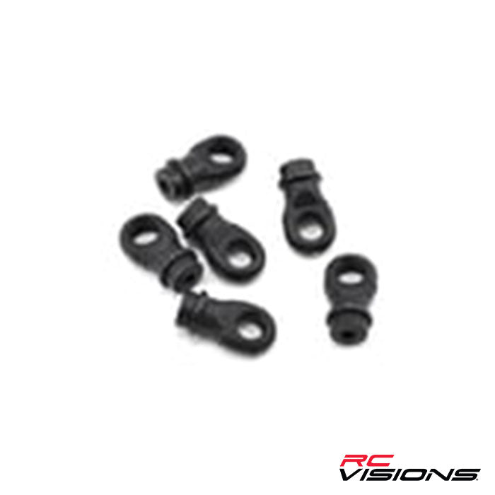 Traxxas GTR Shock Rod Ends (6) - Remote Control Toys - Traxxas