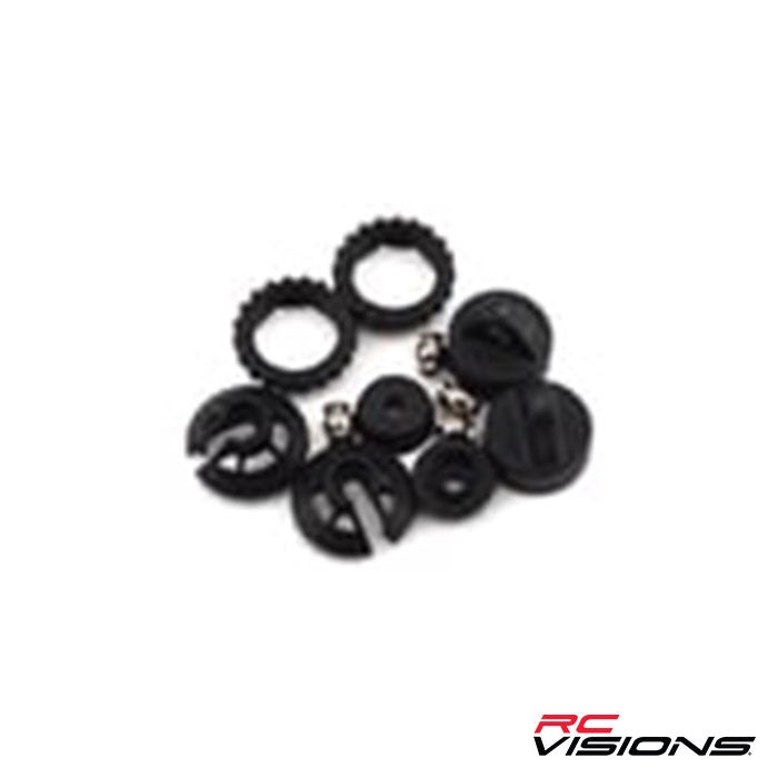 Traxxas GTR Shock Caps And Spring Retainers - Remote Control Toys - Traxxas