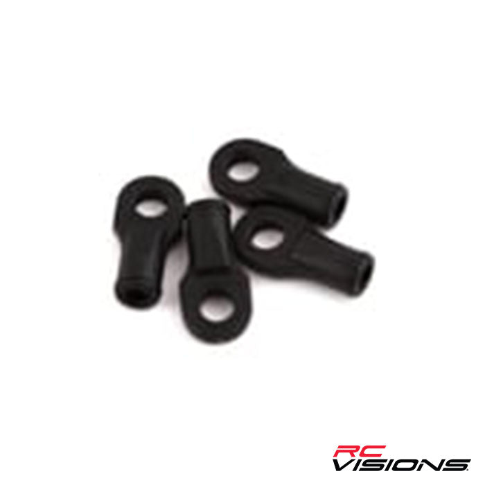 Traxxas Rod ends, Revo (large, for rear toe link only) (4) - Remote Control Toys - Traxxas