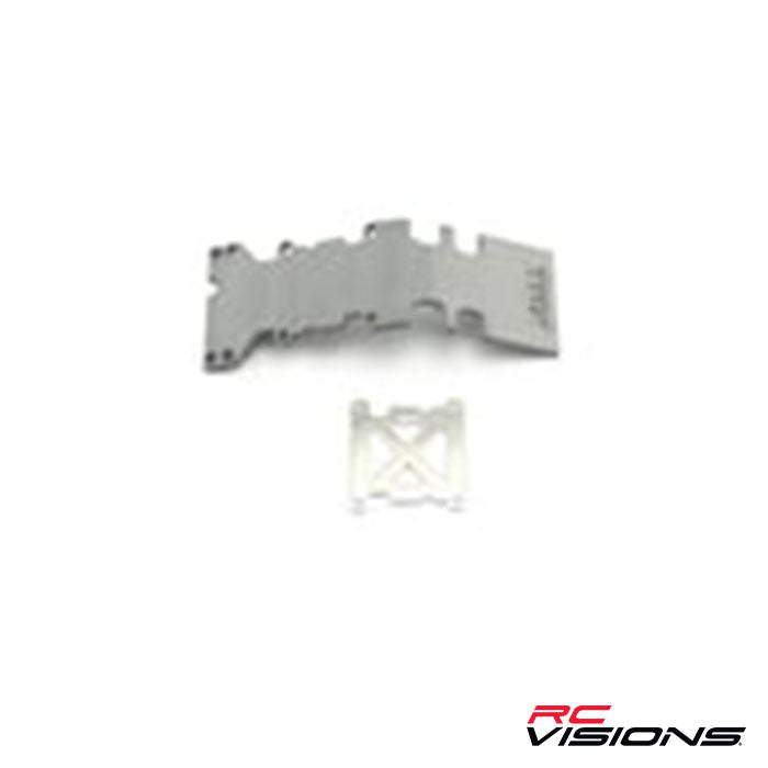 Traxxas Rear Skidplate Set (EMX,TMX .15, 2.5,3.3) - Remote Control Toys - Traxxas
