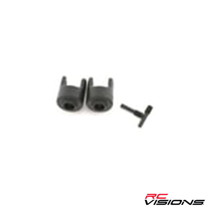 Traxxas Output Yoke (2) (EMX,TMX.15,2.5,3.3) - Remote Control Toys - Traxxas