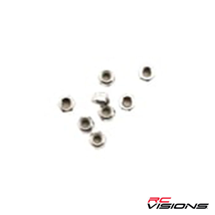Traxxas Wheel Nuts, 5mm nylon locking (8) - Remote Control Toys - Traxxas