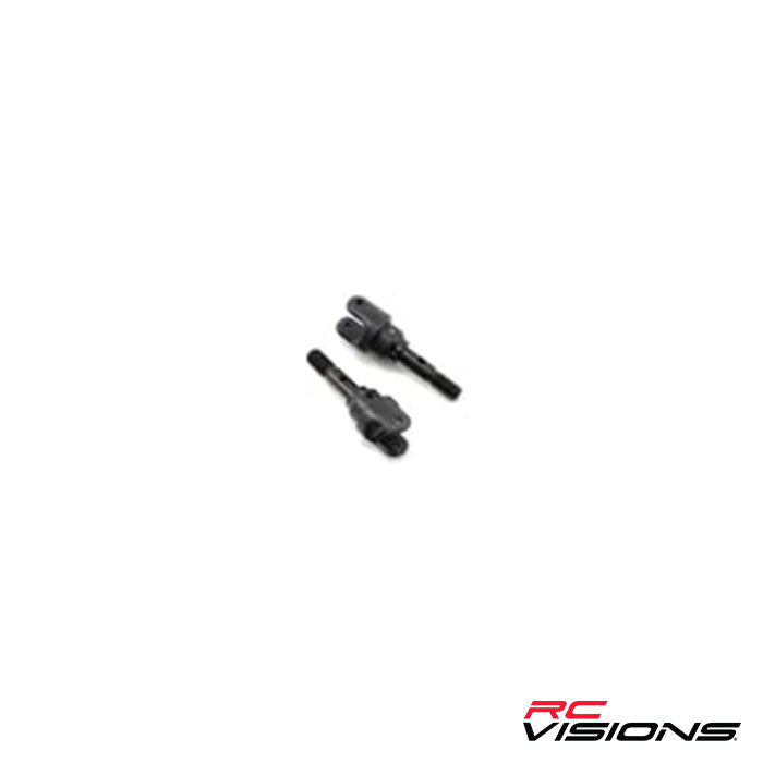 Traxxas Assembled Steel Stub Axle w/Yokes (2) - Remote Control Toys - Traxxas
