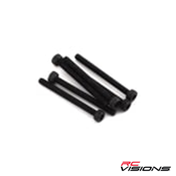 Traxxas Screws, 3x32mm cap-head machine (hex drive) (6) - Remote Control Toys - Traxxas