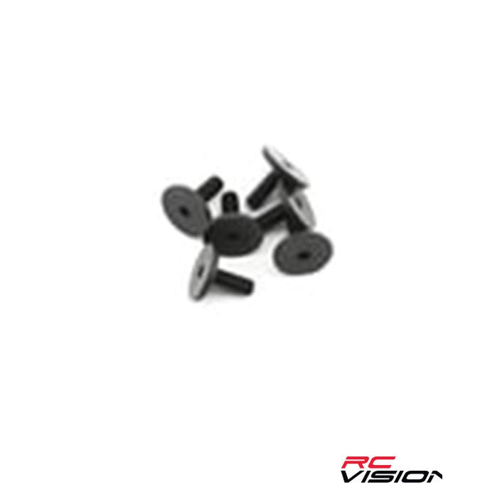 Traxxas 3x8mm Flat Head Screw (6) (VXL) - Remote Control Toys - Traxxas