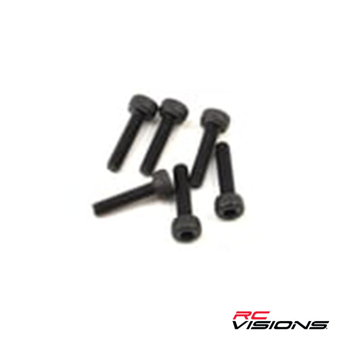 Traxxas 2x8mm Cap Head Machine Hex Screws (6) - Remote Control Toys - Traxxas