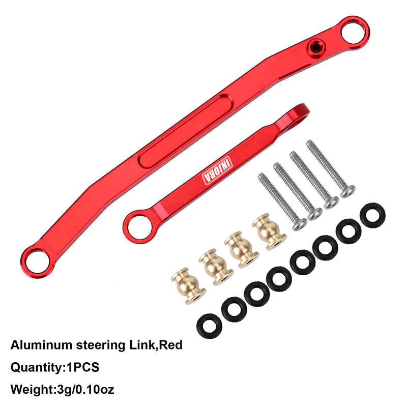 INJORA CNC Aluminum Steering Links For SCX24 AX24 -  - INJORA