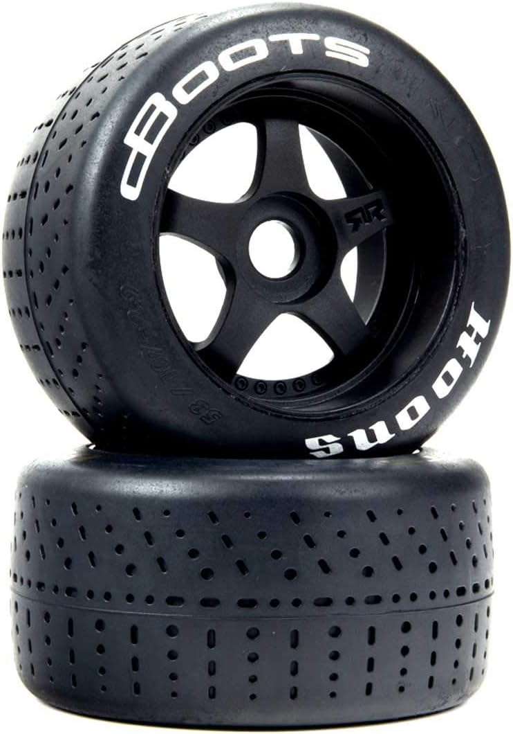 ARRMA dBoots Hoons 53/100 2.9 Pre-Mounted Belted Tires, White, 17mm Hex, 5-Spoke (2) -  - Horizon Hobbies, Inc.