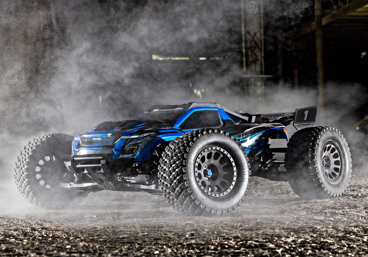 TRAXXAS XRT™: Brushless Electric Race Truck with TQi™ Traxxas Link™ Enabled 2.4GHz Radio System, Velineon® VXL-8s brushless ESC (fwd/rev), and Traxxas Stability Management (TSM) - stpatty - Traxxas