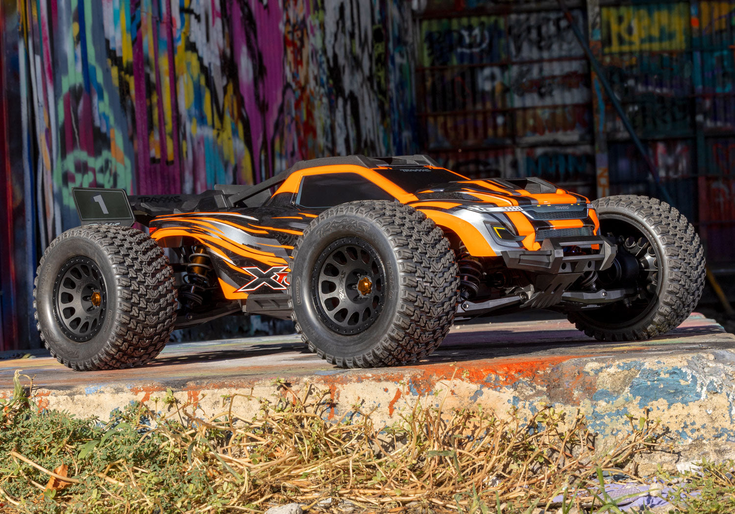 TRAXXAS XRT™: Brushless Electric Race Truck with TQi™ Traxxas Link™ Enabled 2.4GHz Radio System, Velineon® VXL-8s brushless ESC (fwd/rev), and Traxxas Stability Management (TSM) - stpatty - Traxxas