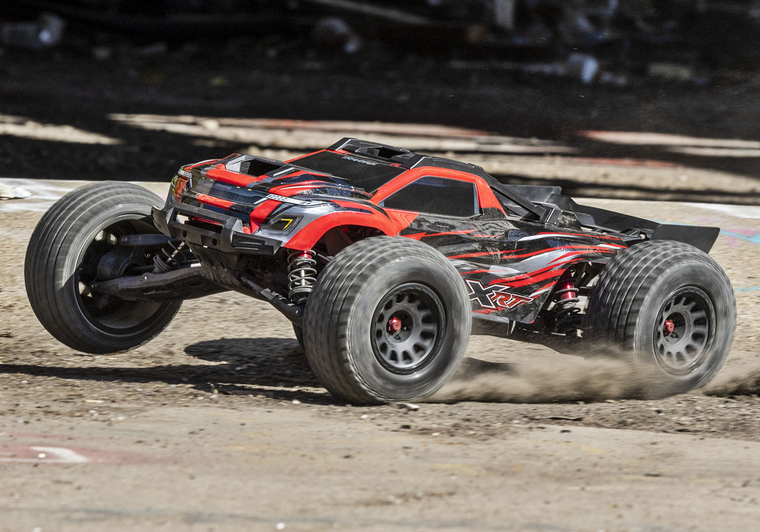 TRAXXAS XRT™: Brushless Electric Race Truck with TQi™ Traxxas Link™ Enabled 2.4GHz Radio System, Velineon® VXL-8s brushless ESC (fwd/rev), and Traxxas Stability Management (TSM) - stpatty - Traxxas