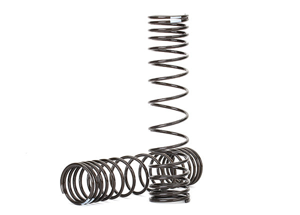 Traxxas Unlimited Desert Racer GTR Rear Shock Spring (Silver) (2) -  - Traxxas