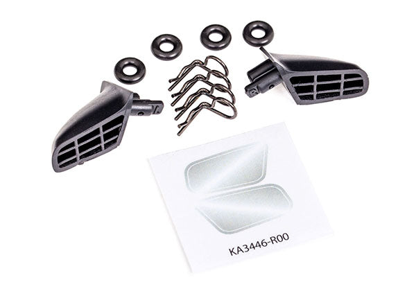 TRAXXAS Mirrors, side (left & right) -  - Traxxas