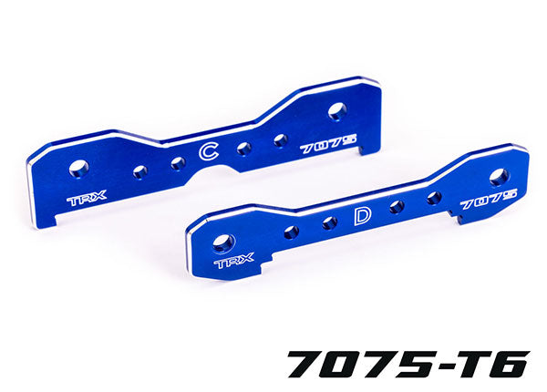 TRAXXAS  Tie bars, rear, 7075-T6 aluminum -  - Traxxas