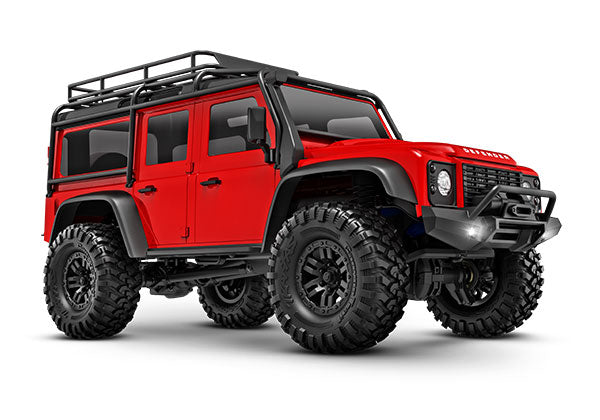 TRAXXAS  TRX-4M™ Scale and Trail® Crawler with Land Rover® Defender® Body: 1/18-Scale 4WD Electric Truck with TQ 2.4GHz Radio System -  - Traxxas