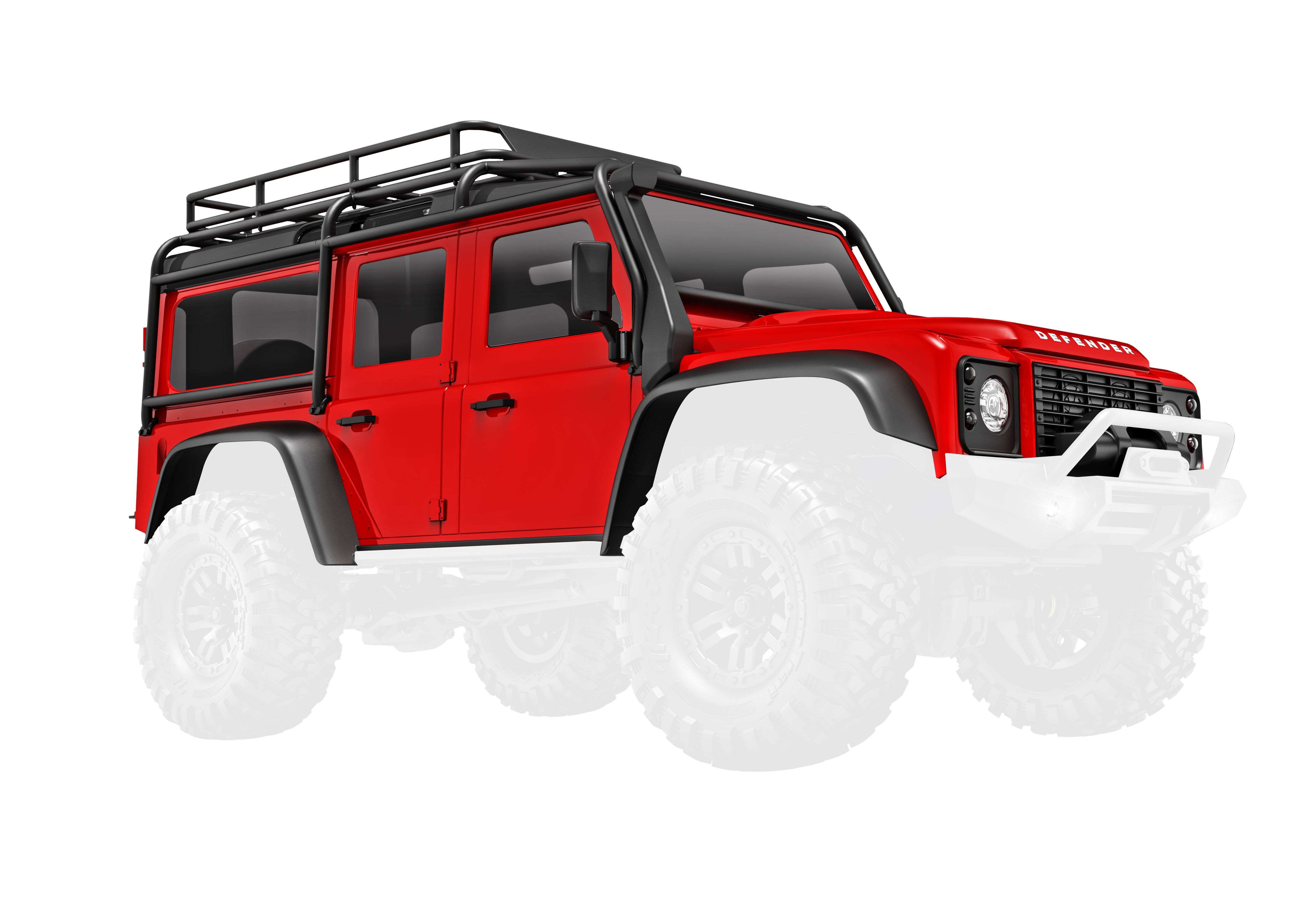 Traxxas TRX-4M Complete Land Rover Defender Body -  - Traxxas