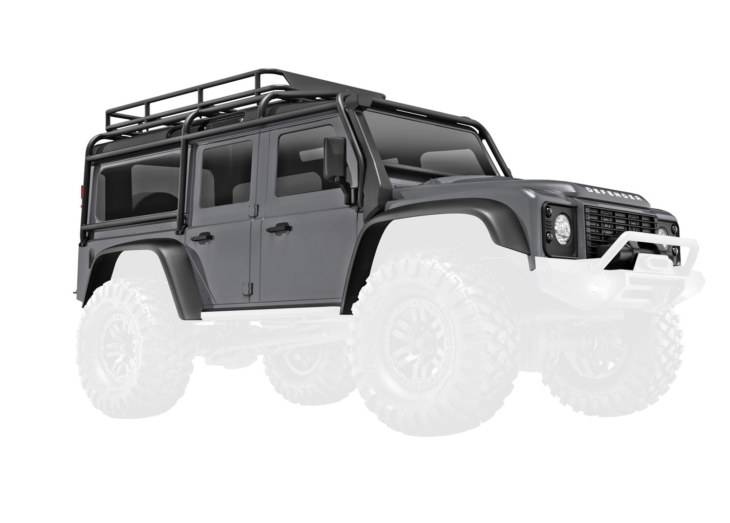 Traxxas TRX-4M Complete Land Rover Defender Body -  - Traxxas